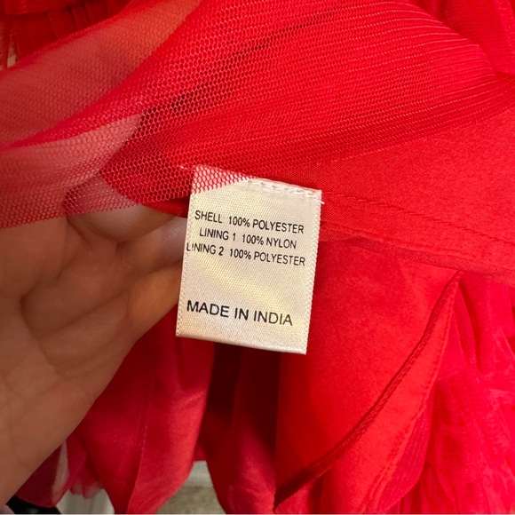 JessaKae Plus Size Red Cherish Dress 4XL - Picture 10 of 15